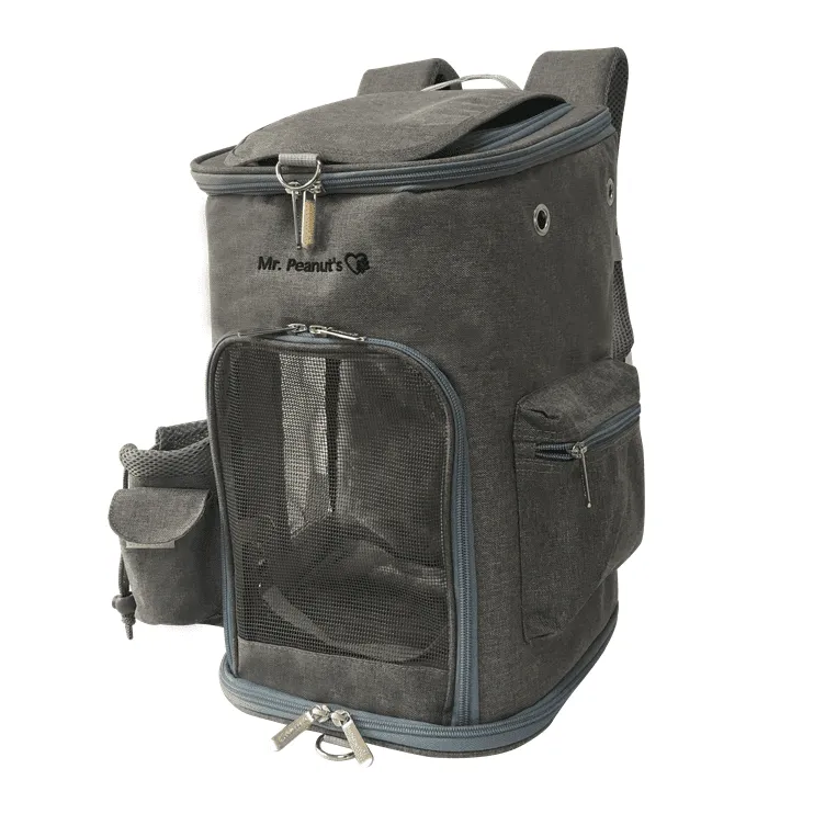 Mr. Peanut's Vancouver Series Backpack Pet Carrier for Smaller Cats and Dogs
