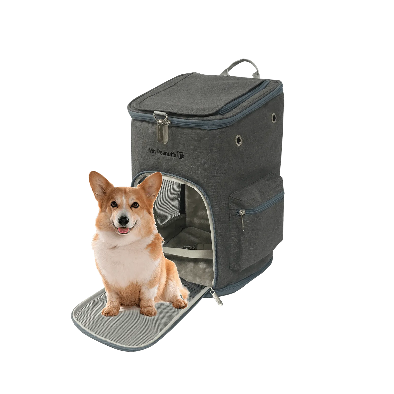 Mr. Peanut's Vancouver Series Backpack Pet Carrier for Smaller Cats and Dogs