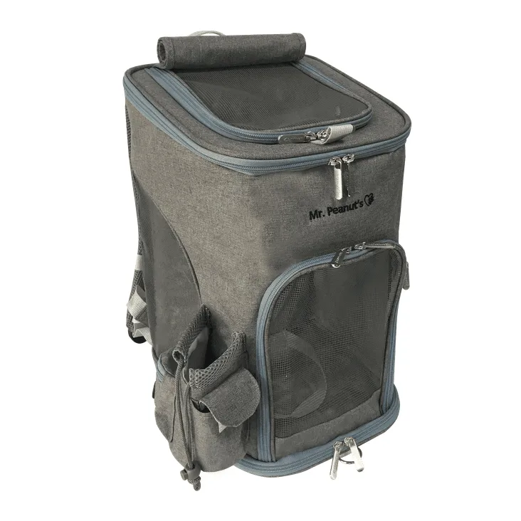 Mr. Peanut's Vancouver Series Backpack Pet Carrier for Smaller Cats and Dogs