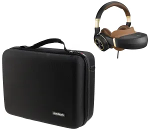 Navitech Black Hard Carry Bag/Case/Cover with Shoulder Strap Compatible With VR/Virtual Reality 3D headsets Including The Royole Moon [video game]