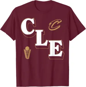 NBA - Cleveland Cavaliers Angled Logo T-Shirt