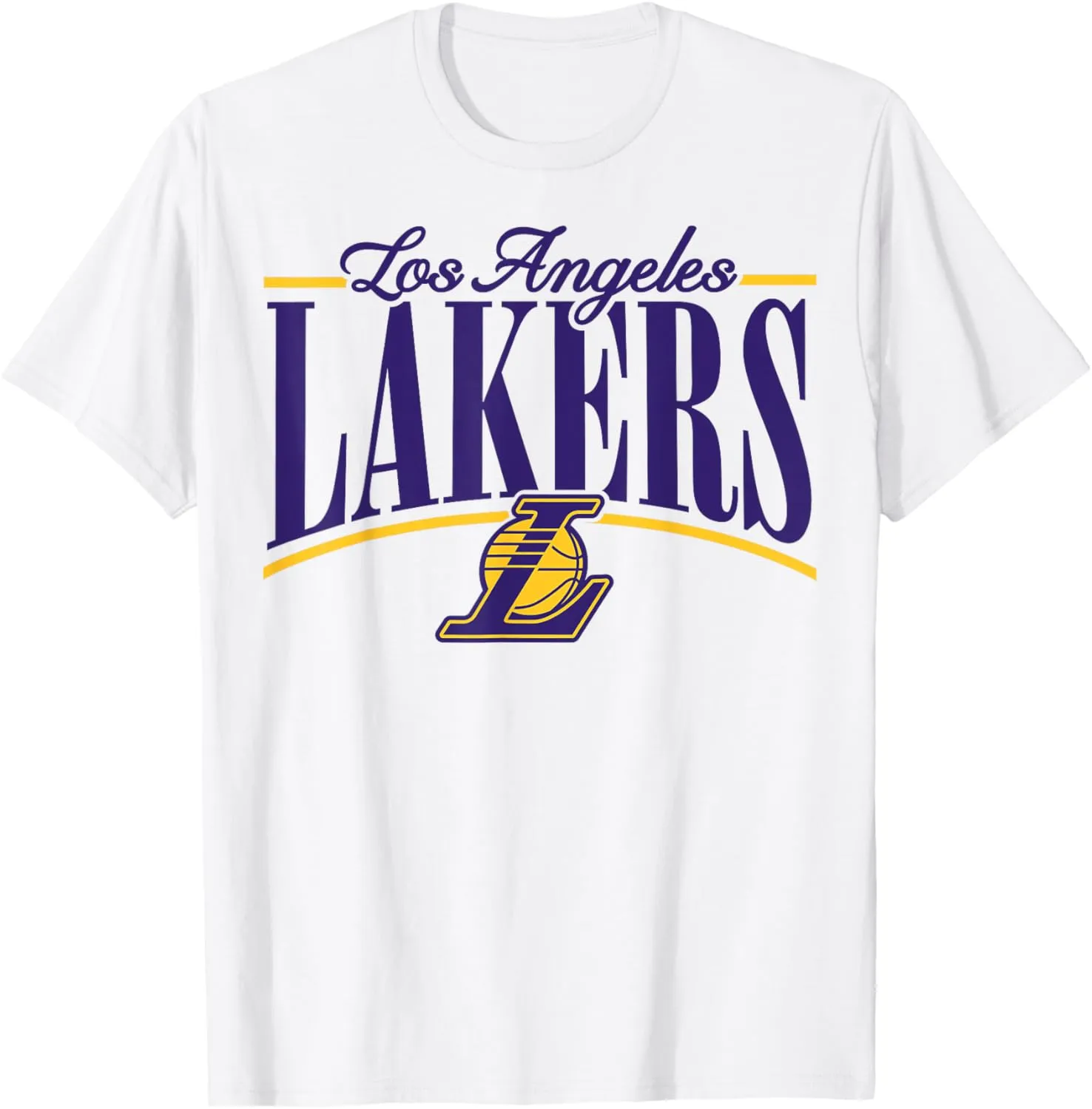 NBA - Los Angeles Lakers Logo Arch T-Shirt