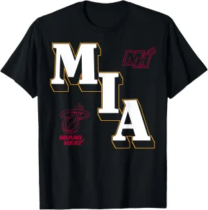NBA - Miami Heat Angled Logo T-Shirt