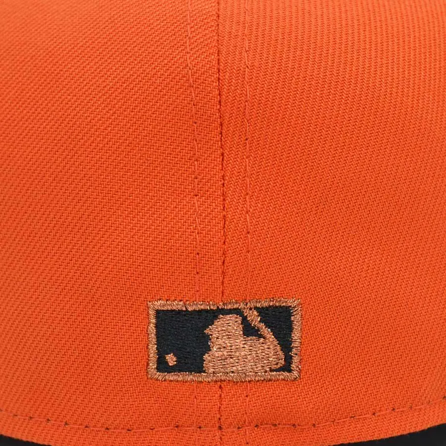 New Era Baltimore Orioles MEMORIAL STADIUM Orange Rust Pink 59Fifty 5950 Fitted