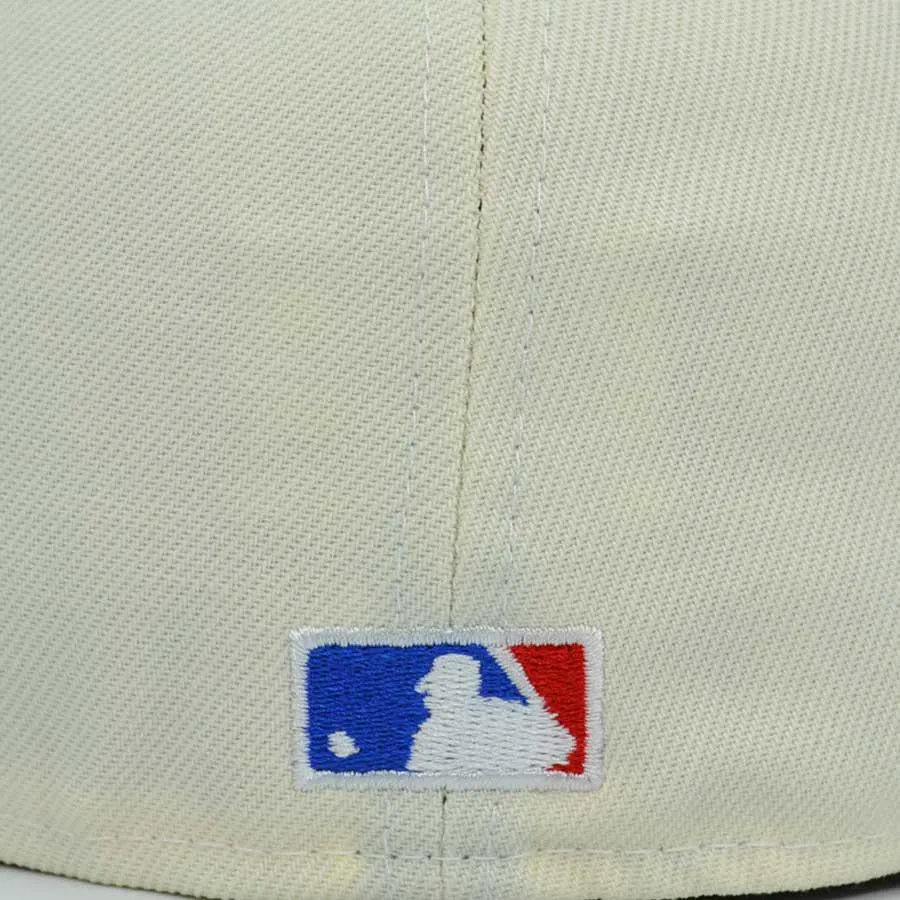 New Era Milwaukee Brewers BALL MONEY Chrome Pine Green Gray 59Fifty 5950 Fitted