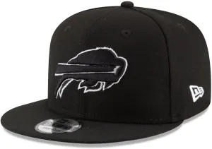 New Era NFL 9FIFTY Black/White Adjustable Snapback Hat Cap One Size Fits All