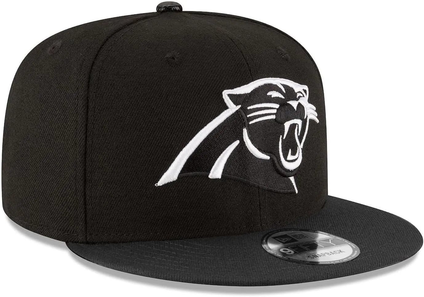 New Era NFL 9FIFTY Black/White Adjustable Snapback Hat Cap One Size Fits All