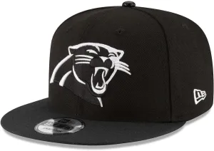 New Era NFL 9FIFTY Black/White Adjustable Snapback Hat Cap One Size Fits All