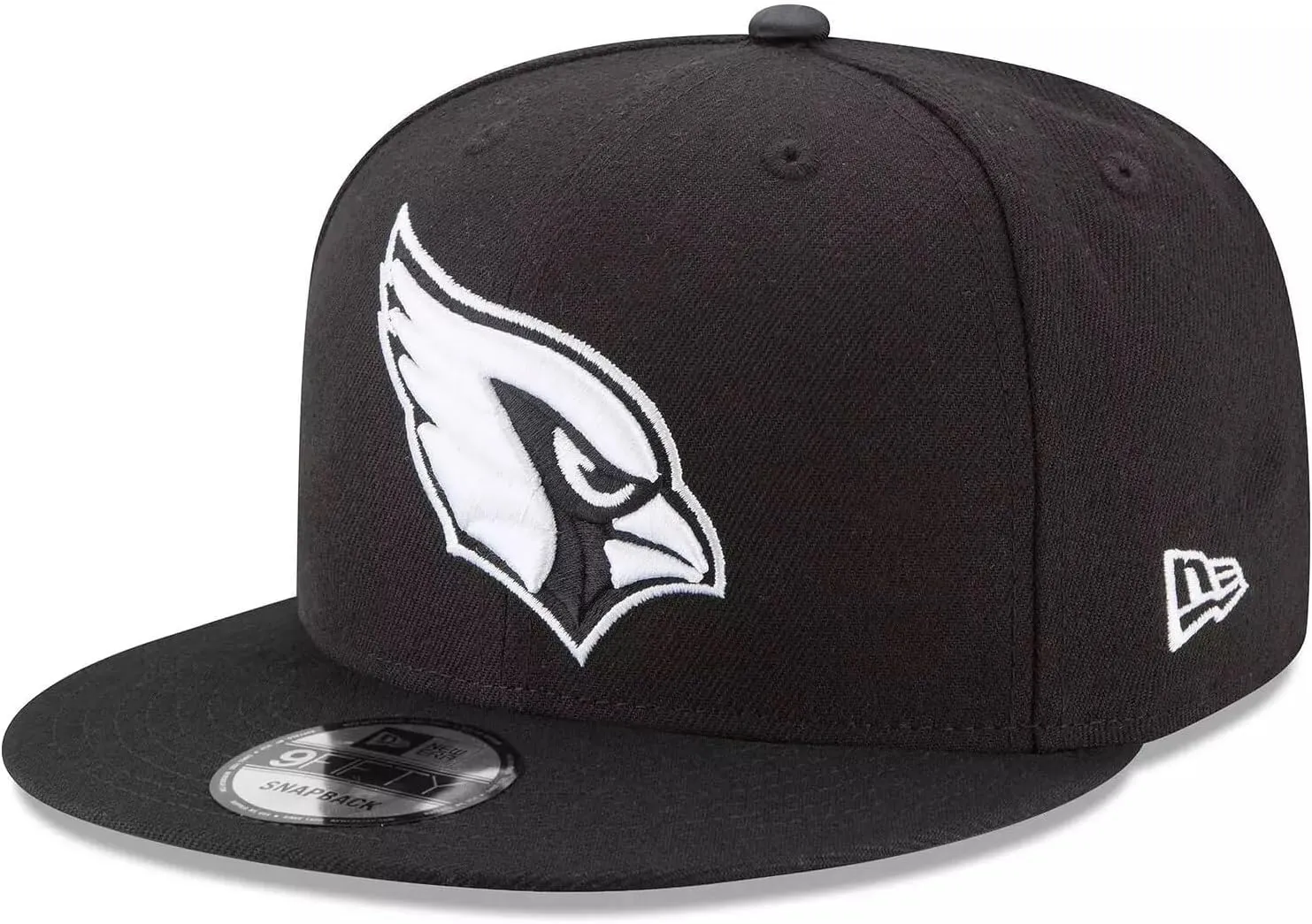 New Era NFL 9FIFTY Black/White Adjustable Snapback Hat Cap One Size Fits All