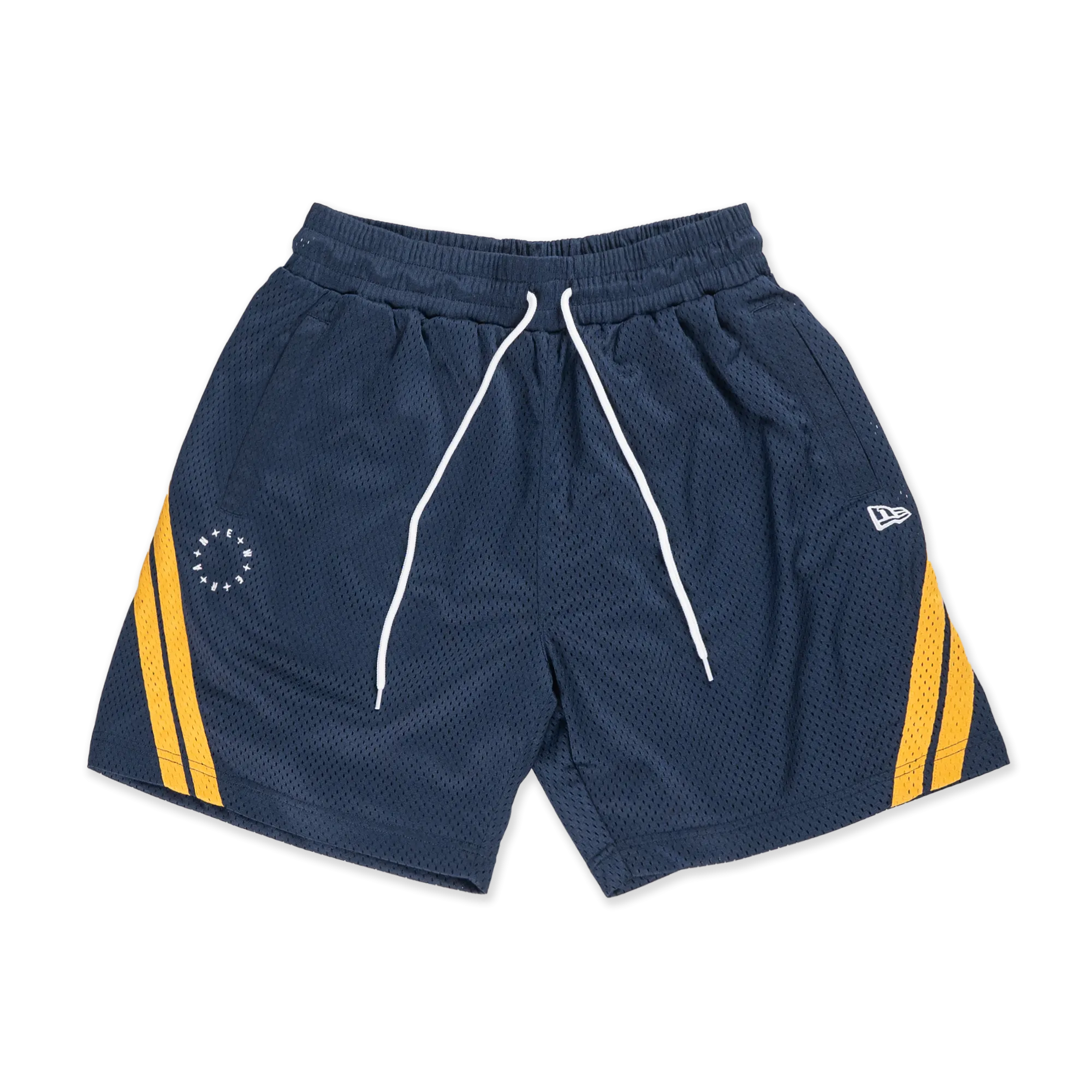 New Era Street Dangle Oceanside Blue Basketball Shorts