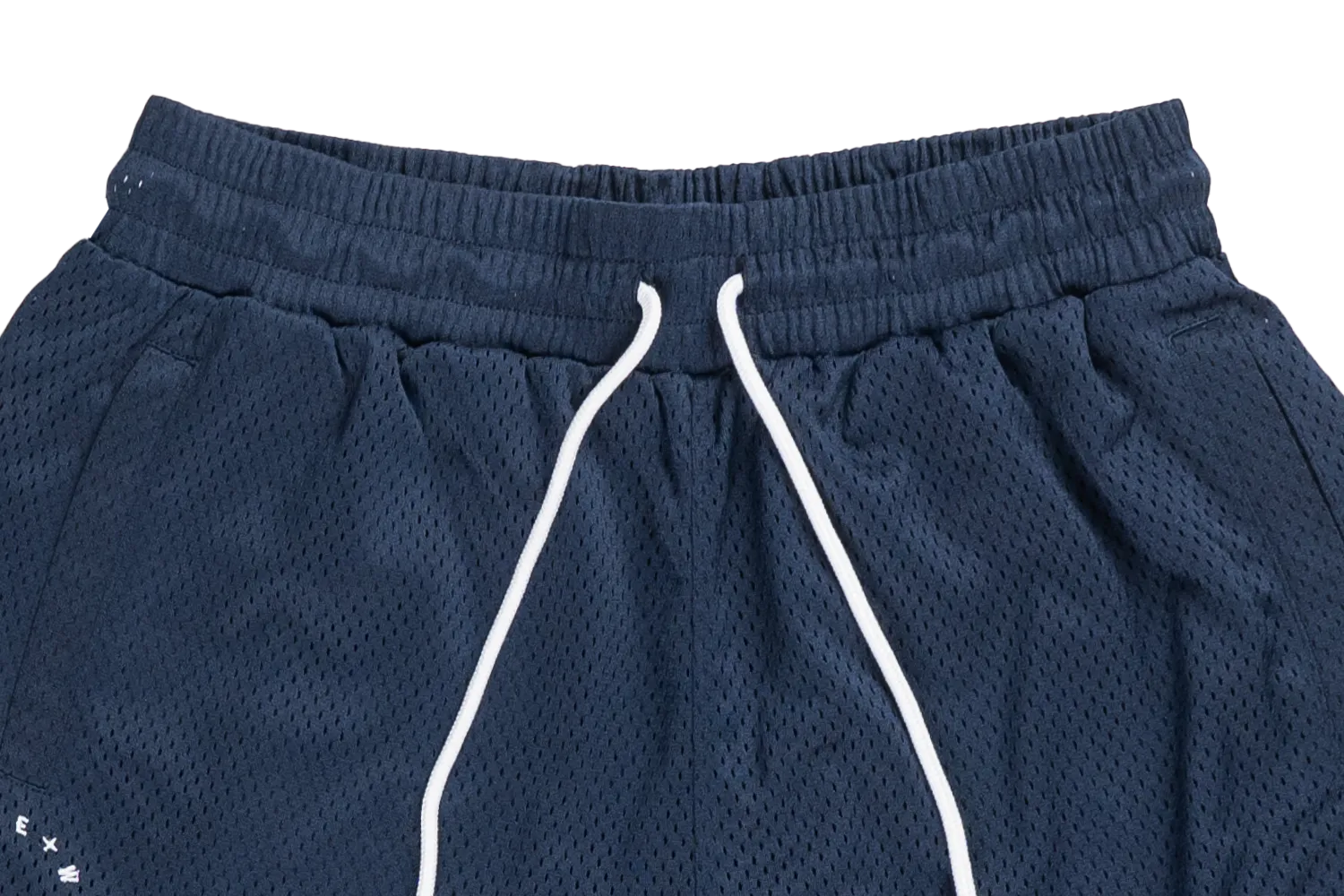 New Era Street Dangle Oceanside Blue Basketball Shorts