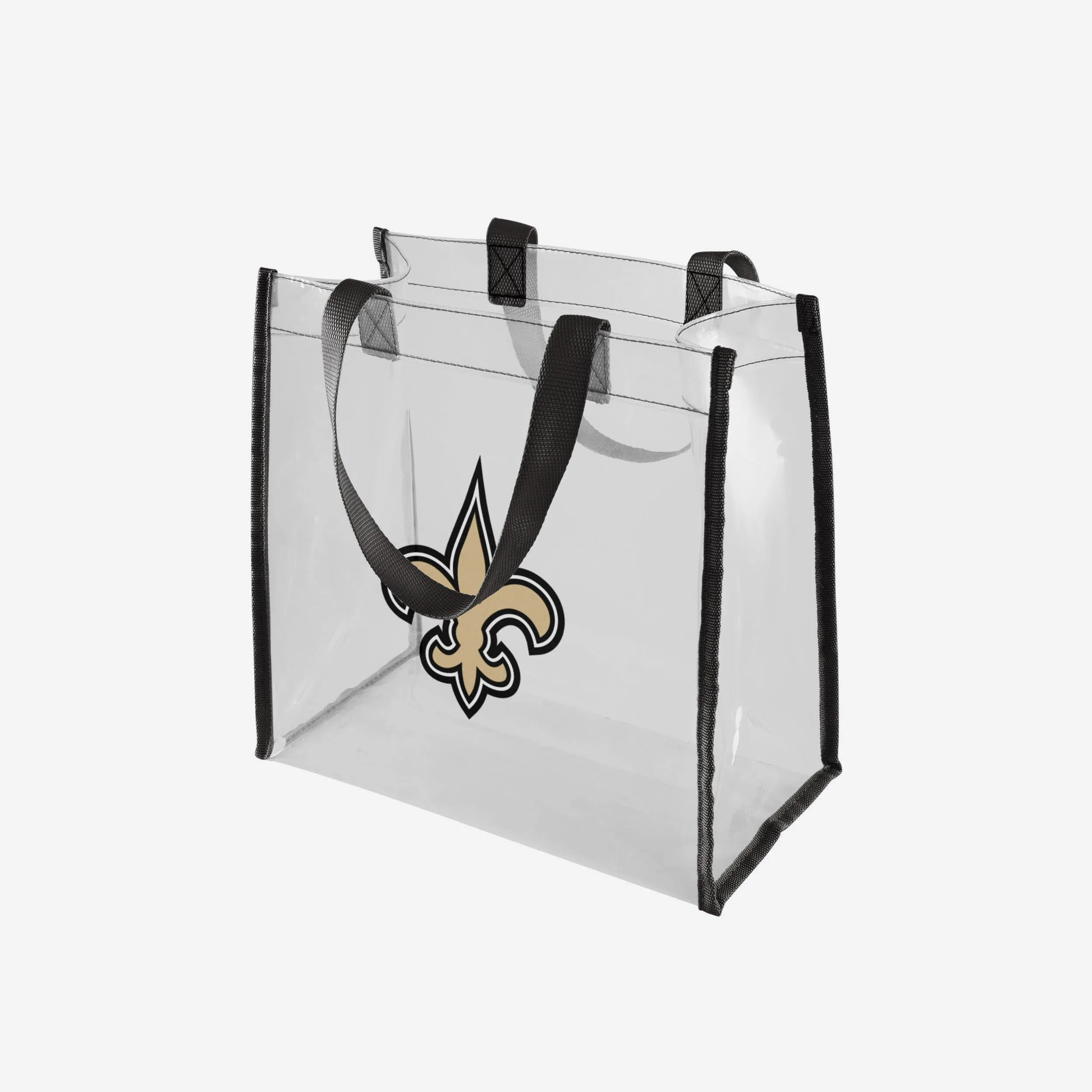New Orleans Saints Clear Reusable Bag