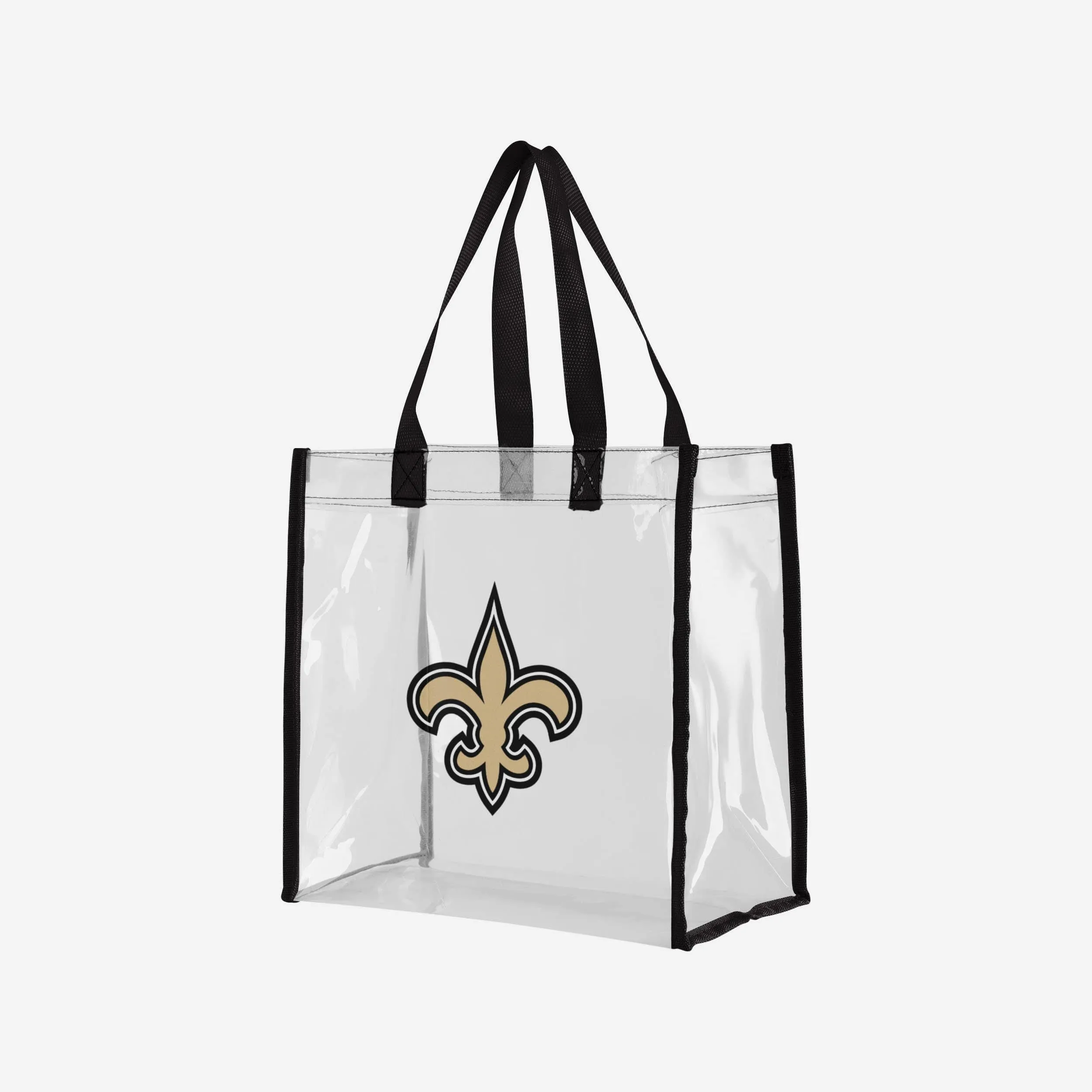 New Orleans Saints Clear Reusable Bag