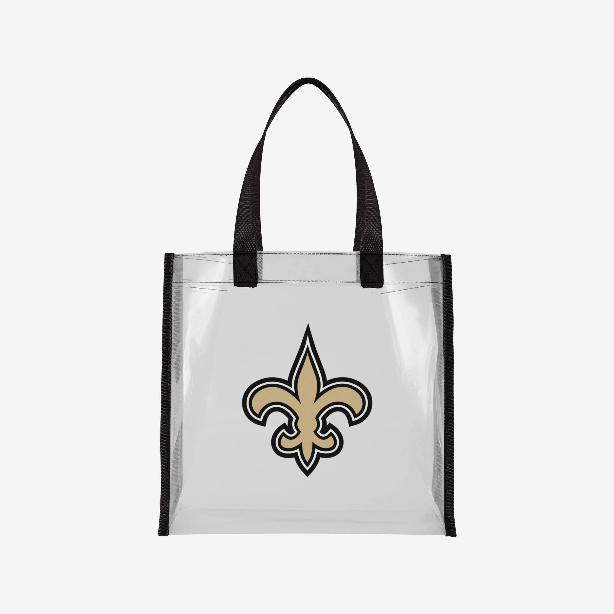 New Orleans Saints Clear Reusable Bag