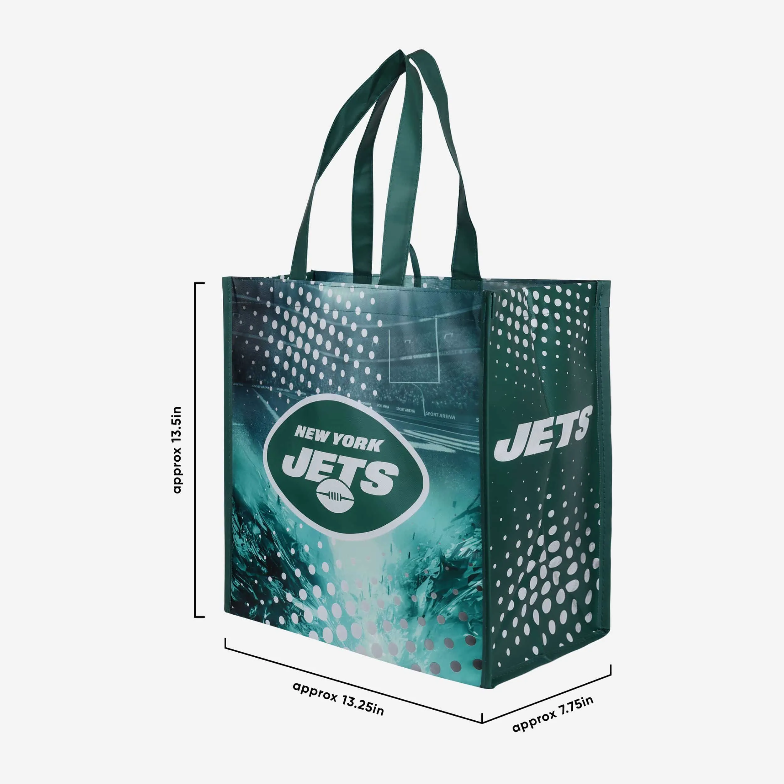 New York Jets 4 Pack Reusable Shopping Bag