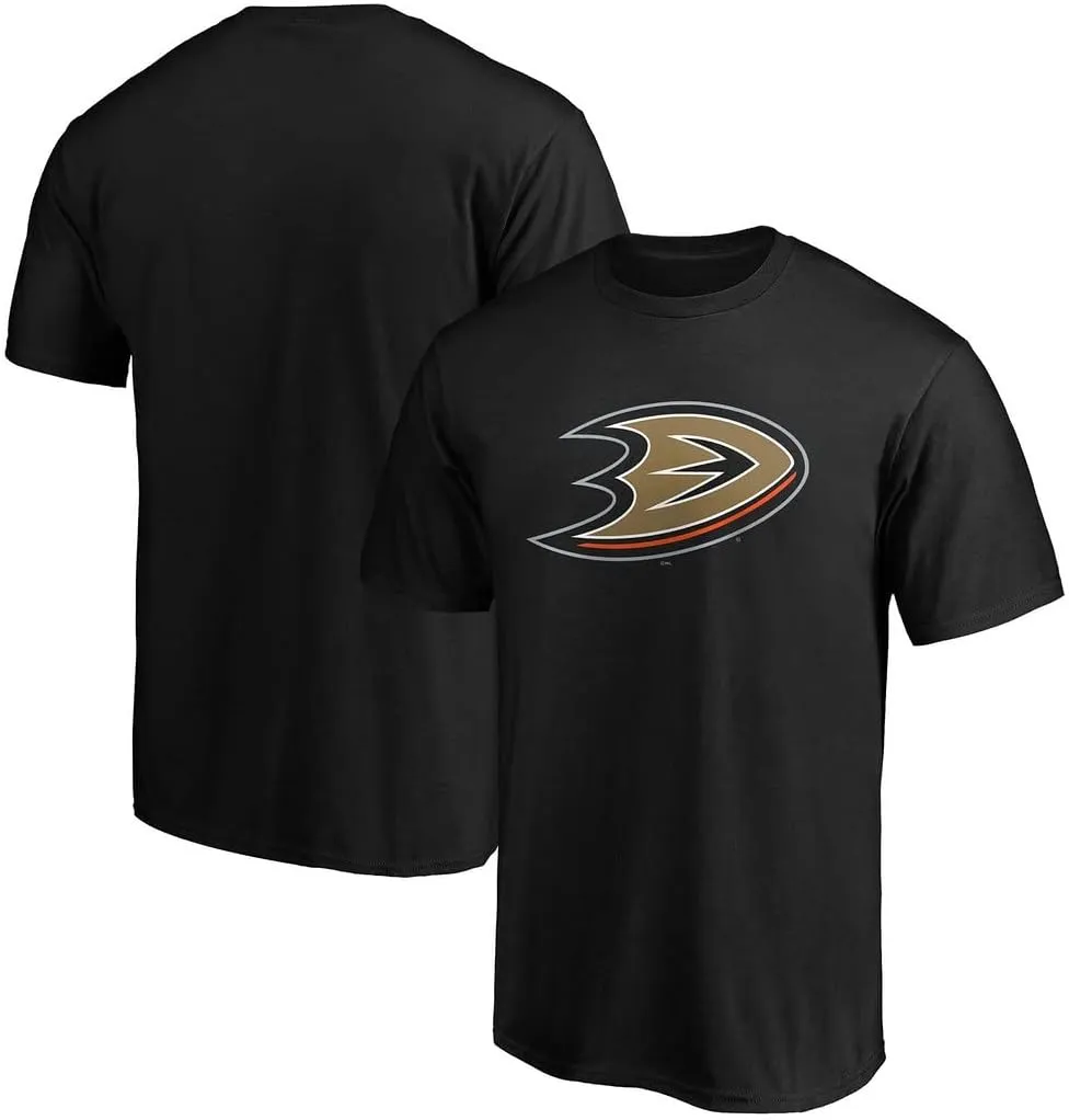 NHL Kids Youth 8-20 Official Team Color Polyester Performance Primary Logo Short Sleeve T-Shirt