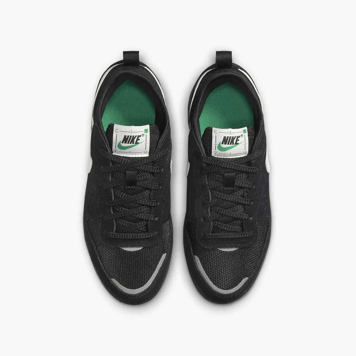 Nike C1TY Big Kids' Shoes (HQ0028-001, Black/Stadium Green/Summit White)