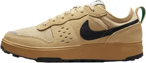 Nike C1TY Coveralls Big Kids' Shoes (HQ0028-200, Flax/Sesame/Stadium Green/Black)