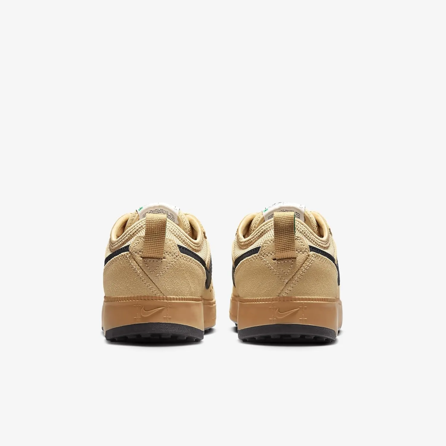 Nike C1TY Coveralls Big Kids' Shoes (HQ0028-200, Flax/Sesame/Stadium Green/Black)