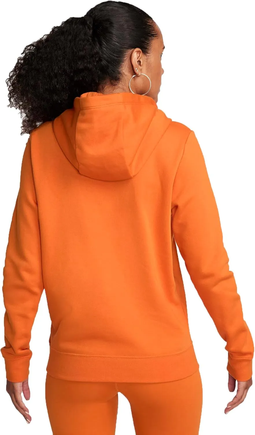 Nike Sportswear Club Fleece Women's Pullover Hoodie (DQ5793-324, Stadium Green/White)