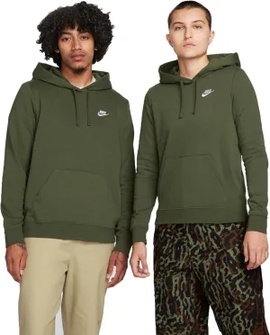 Nike Sportswear Club Fleece Women's Pullover Hoodie (DQ5793-324, Stadium Green/White)