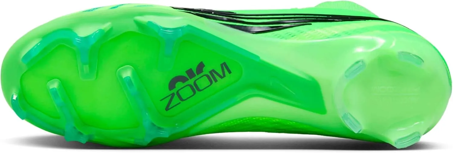 Nike Superfly 9 Elite Mercurial Dream Speed FG High-Top Soccer Cleats (FJ7186-300, Green Strike/Stadium Green/Black)