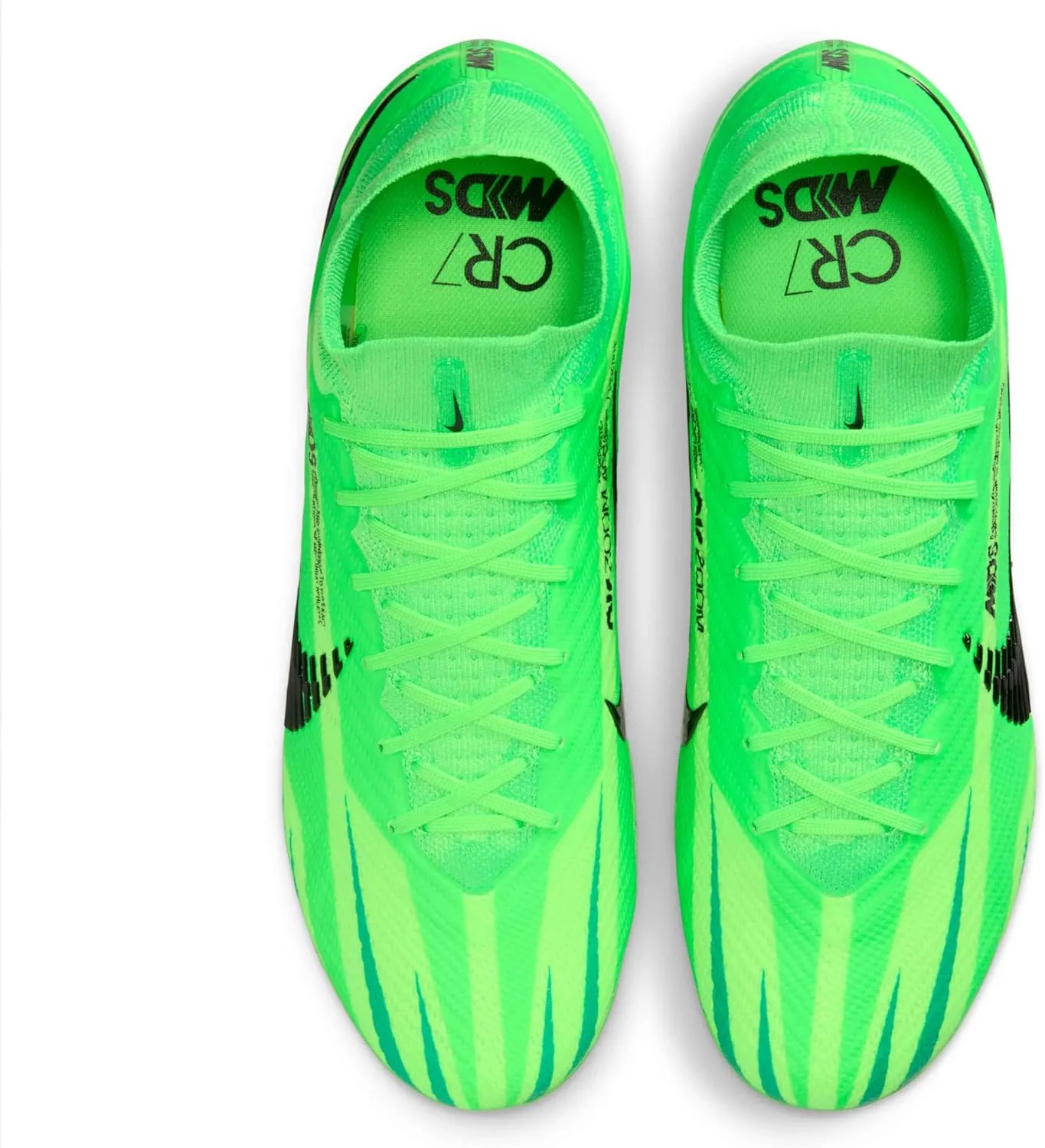 Nike Superfly 9 Elite Mercurial Dream Speed FG High-Top Soccer Cleats (FJ7186-300, Green Strike/Stadium Green/Black)