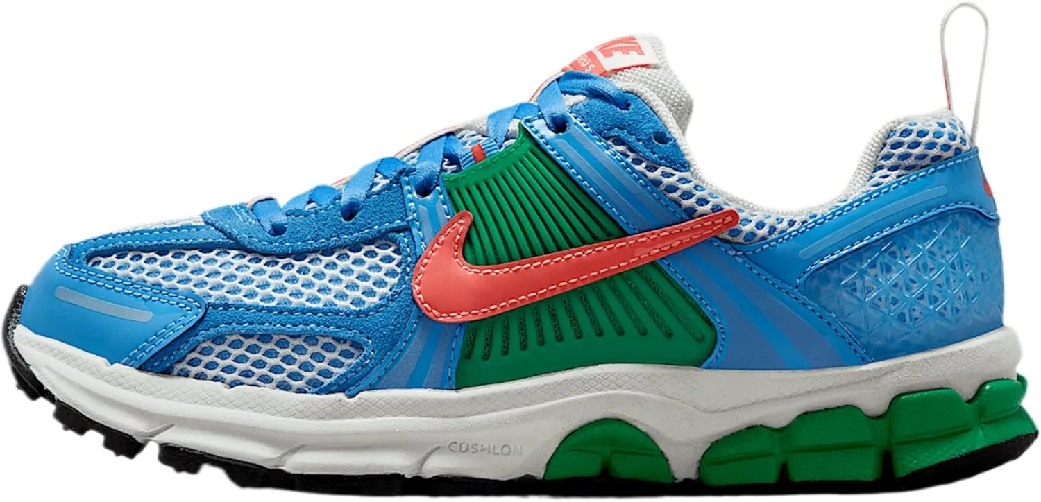 Nike Vomero 5 Big Kids' Shoes (IB7728-412, University Blue/Stadium Green/Summit White/Magic Ember)