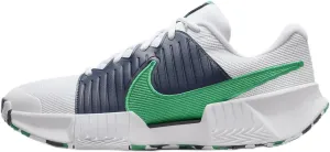 Nike Zoom Challenge Men's Pickleball Shoes (FQ4154-101, White/Thunder Blue/Black/Stadium Green) Size 10.5
