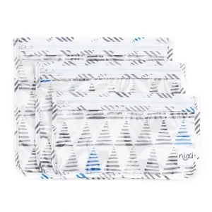 Nixi Clear Travel Bag 3 Pack
