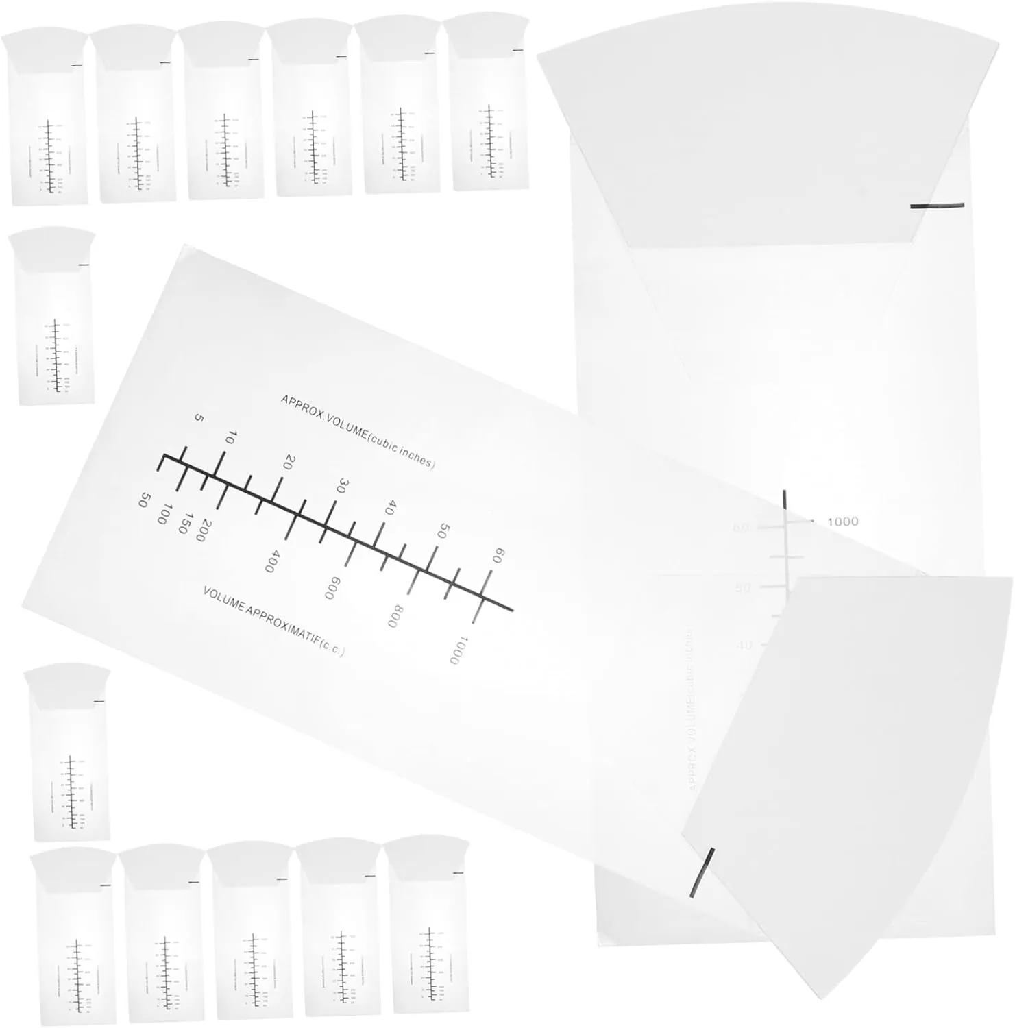 NOLITOY Emergency Car Vomit Bags 20 Pcs Set Large Opening for Easy Use Lightweight Portable for Travel Airplane Use