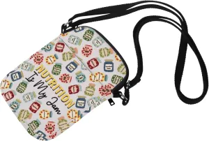 Nutritionist Gift RD Gift Nutrition Is My Jam Crossbody Bag for Dietitian Rd Graduation Gift