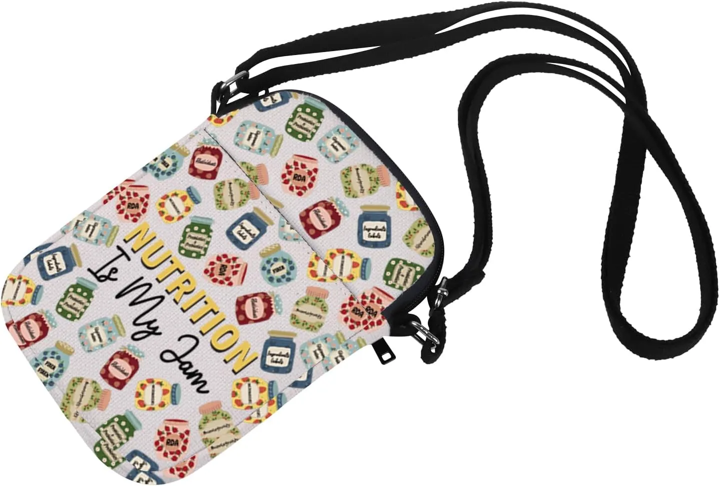 Nutritionist Gift RD Gift Nutrition Is My Jam Crossbody Bag for Dietitian Rd Graduation Gift