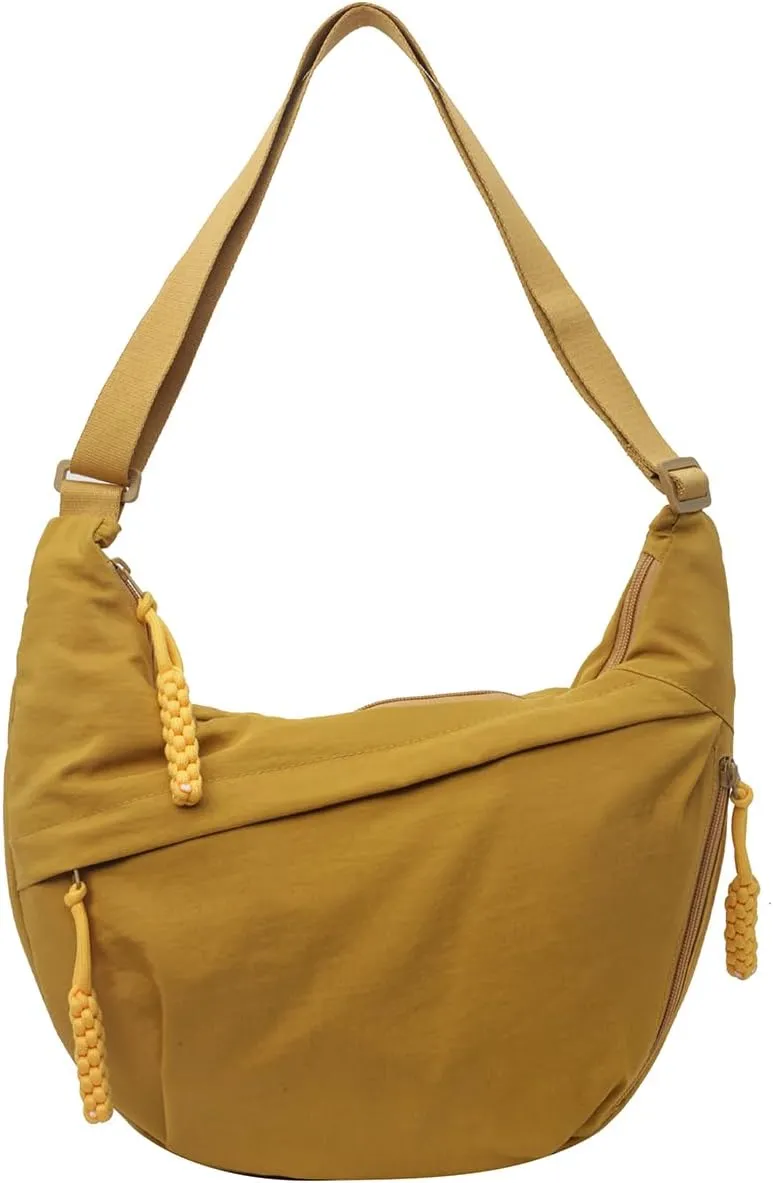 Nylon Crossbody Bags for women Purse Handbags Shoulder Bags Travel Tote Messenger Bag Men Hobo Bags