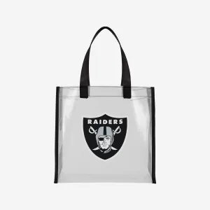 Oakland Raiders Clear Reusable Bag