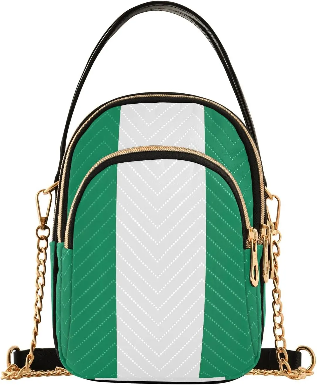 ODAWA Nigeria Flag Women Crossbody Bags - Fashion Crossbody Bags for Women - Crossbody Bags for Women Travel