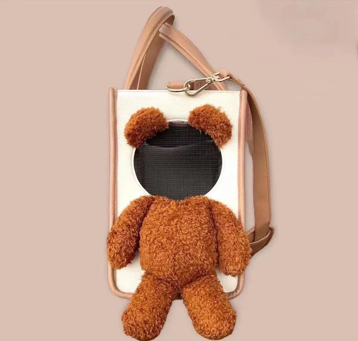 One-shoulder Portable Cute Dog Outing Large