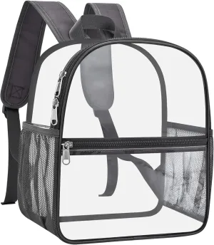 Oraben Clear Backpack for Stadium Events Stadium Backpack Waterproof 12x6x12 Clear Bag for Adult Concert Sport Work