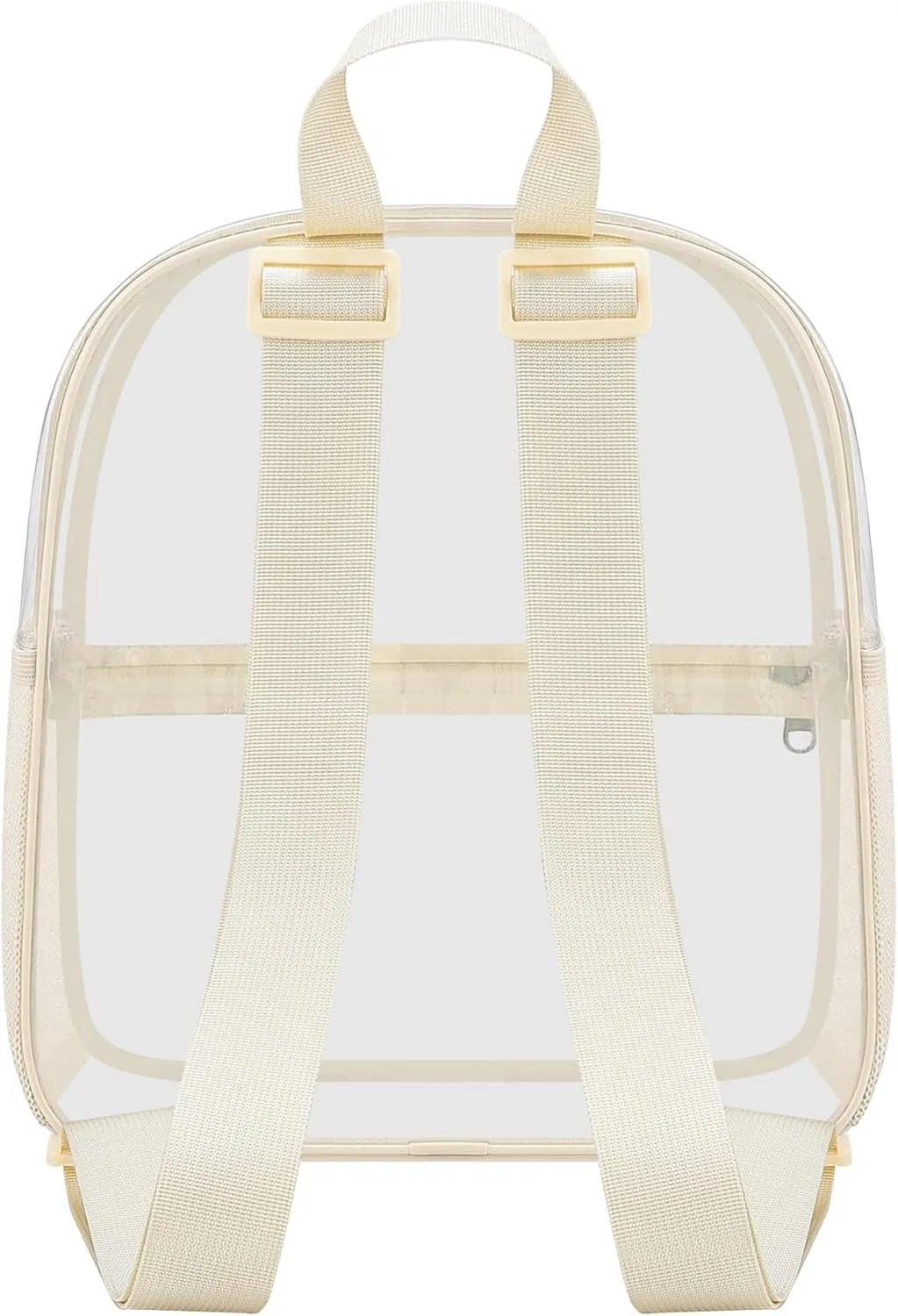 Oraben Clear Backpack Stadium Approved 12×12×6 Clear Mini Backpack Small Transparent Backpack for Concert, Beach, Work, Travel & Sporting