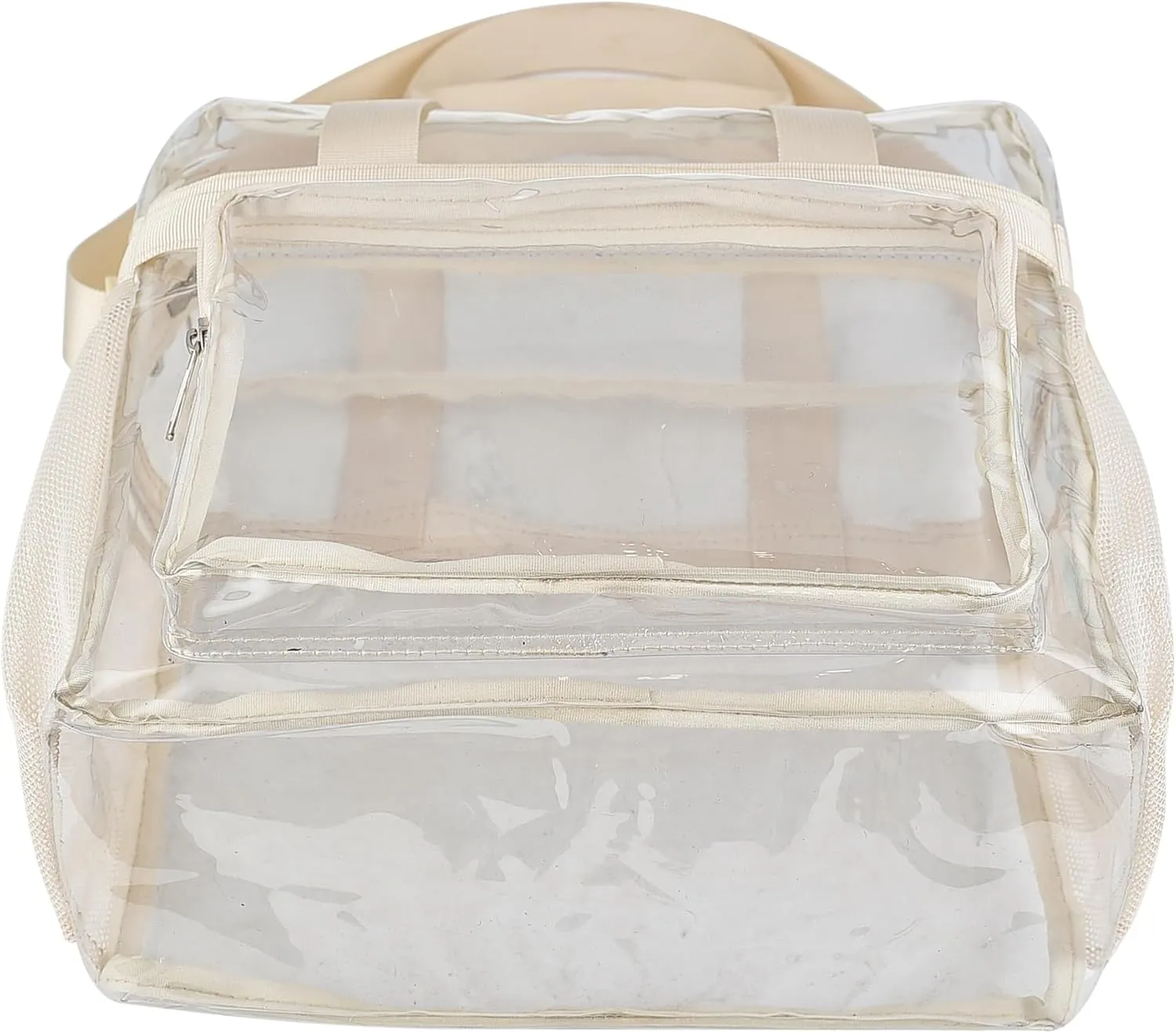 Oraben Clear Tote Bag Clear Bag Stadium Approved 12x6x12 Stadium Bag for Work, Sports Games,Gym