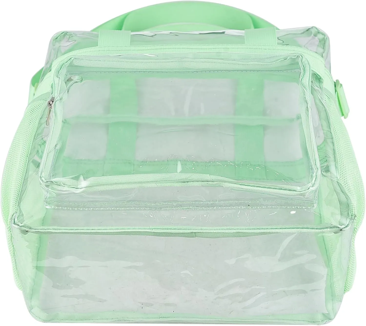 Oraben Clear Tote Bag Clear Bag Stadium Approved 12x6x12 Stadium Bag for Work, Sports Games,Gym
