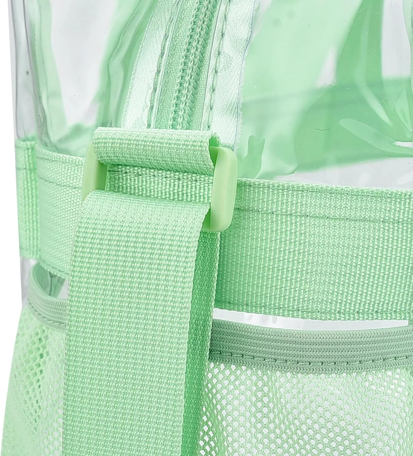Oraben Clear Tote Bag Clear Bag Stadium Approved 12x6x12 Stadium Bag for Work, Sports Games,Gym