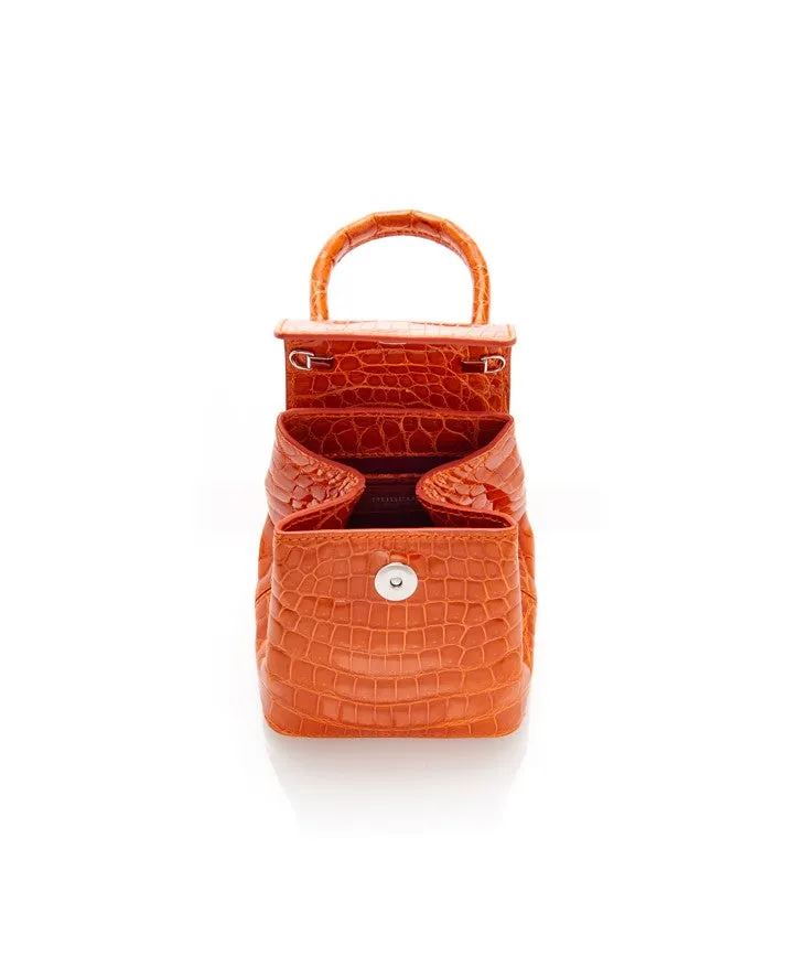 Orange Crocodile Mini Liza