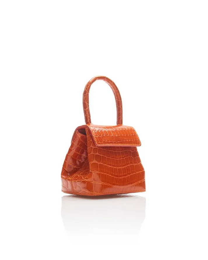 Orange Crocodile Mini Liza