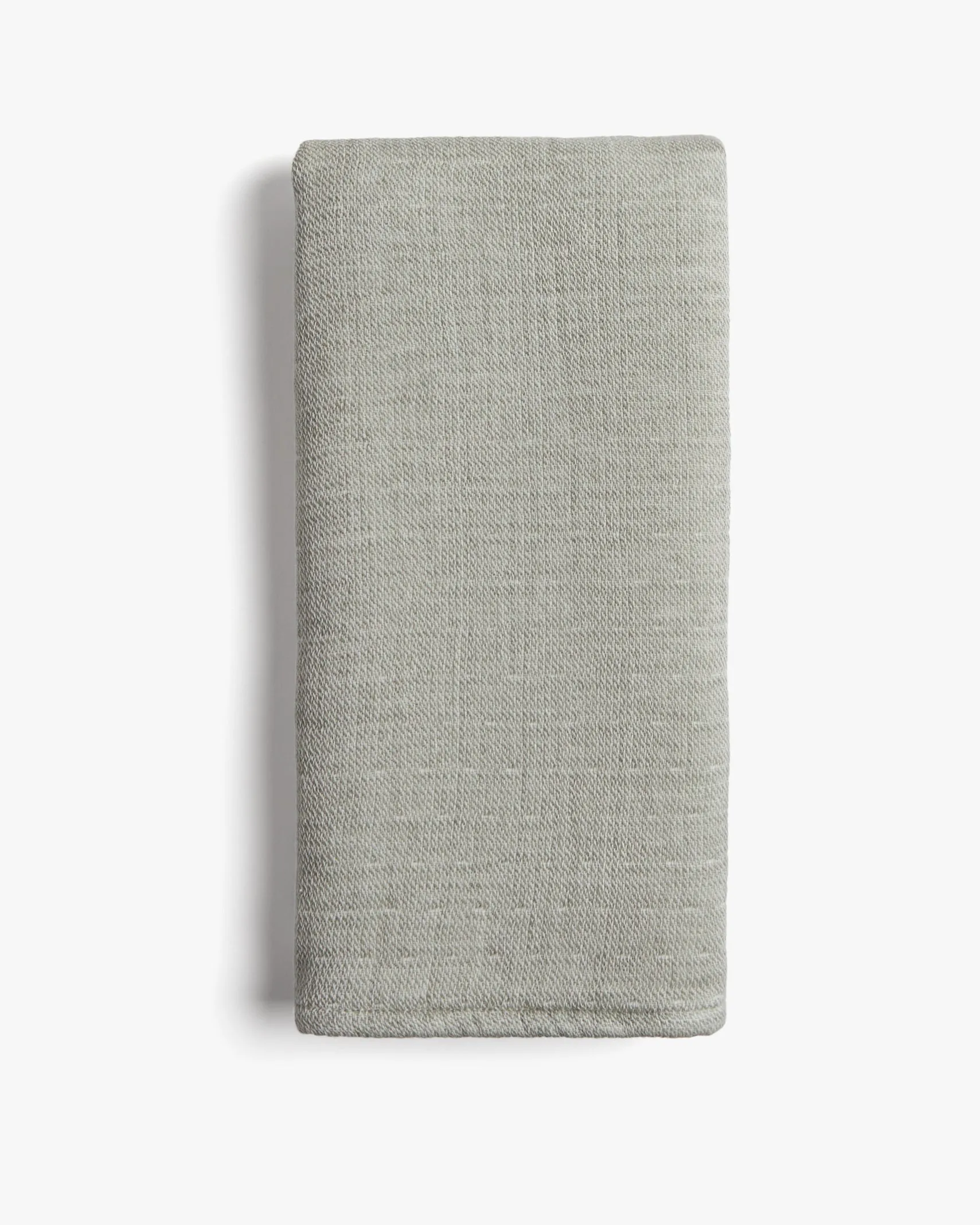 Organic Gauze Terry Towels (Moss with Cream)