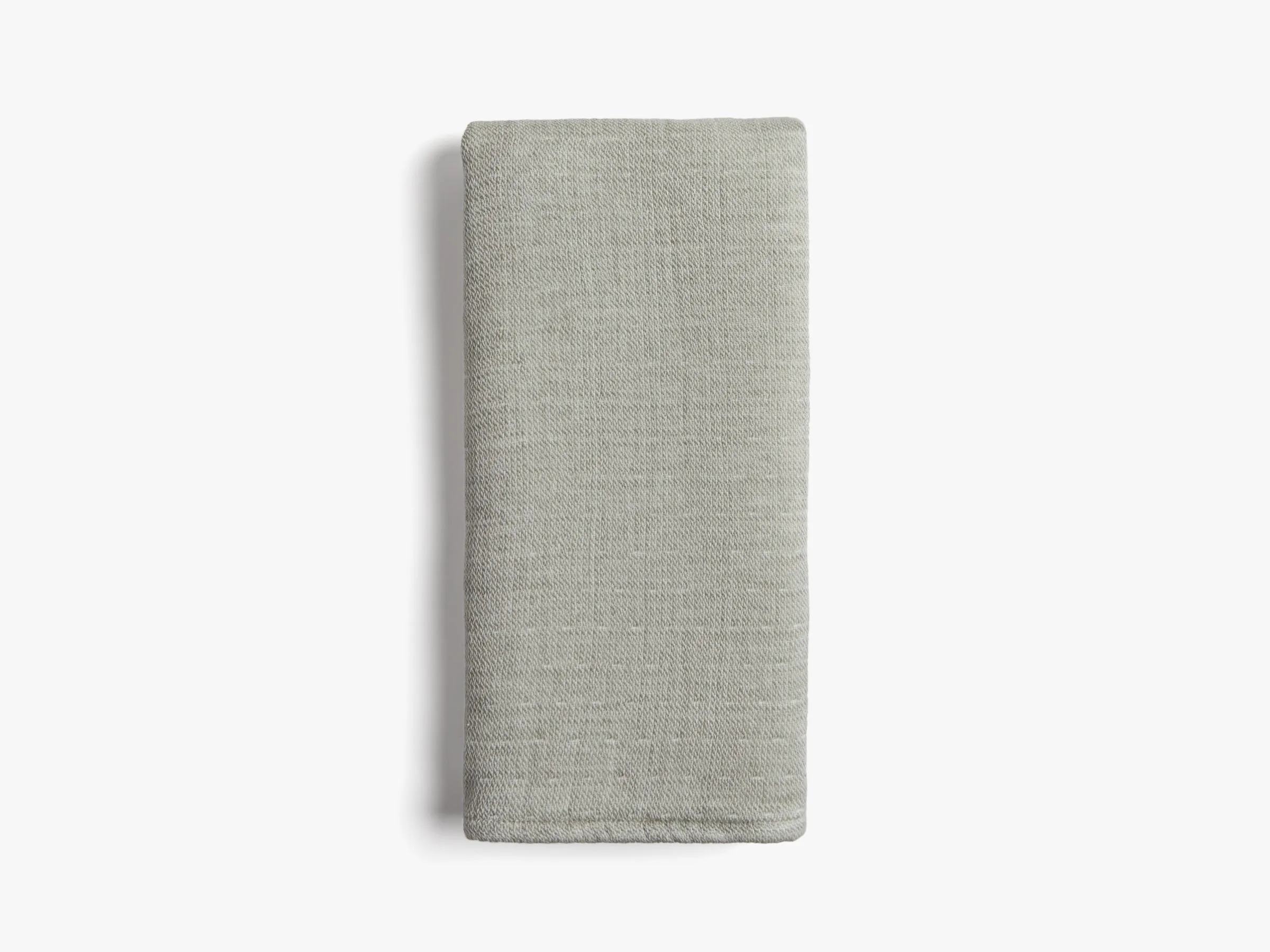 Organic Gauze Terry Towels (Moss with Cream)