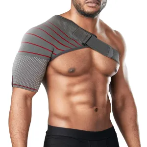 ORTONYX Shoulder Stability Brace Compression Sleeve for Rotator Cuff Support, Injury Prevention, Dislocated AC Joint, Labrum Tear, Frozen Shoulder Pain, Sprain, Soreness, Bursitis/S