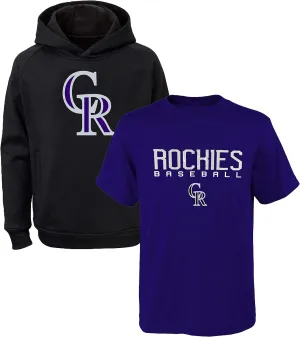 Outerstuff MLB Youth Boys (8-20) Performance Hoodie & Tee Combo, Team Variation