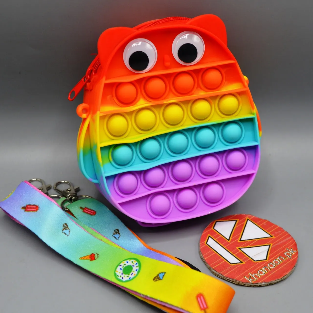 Owl Cross Body Popit Bag
