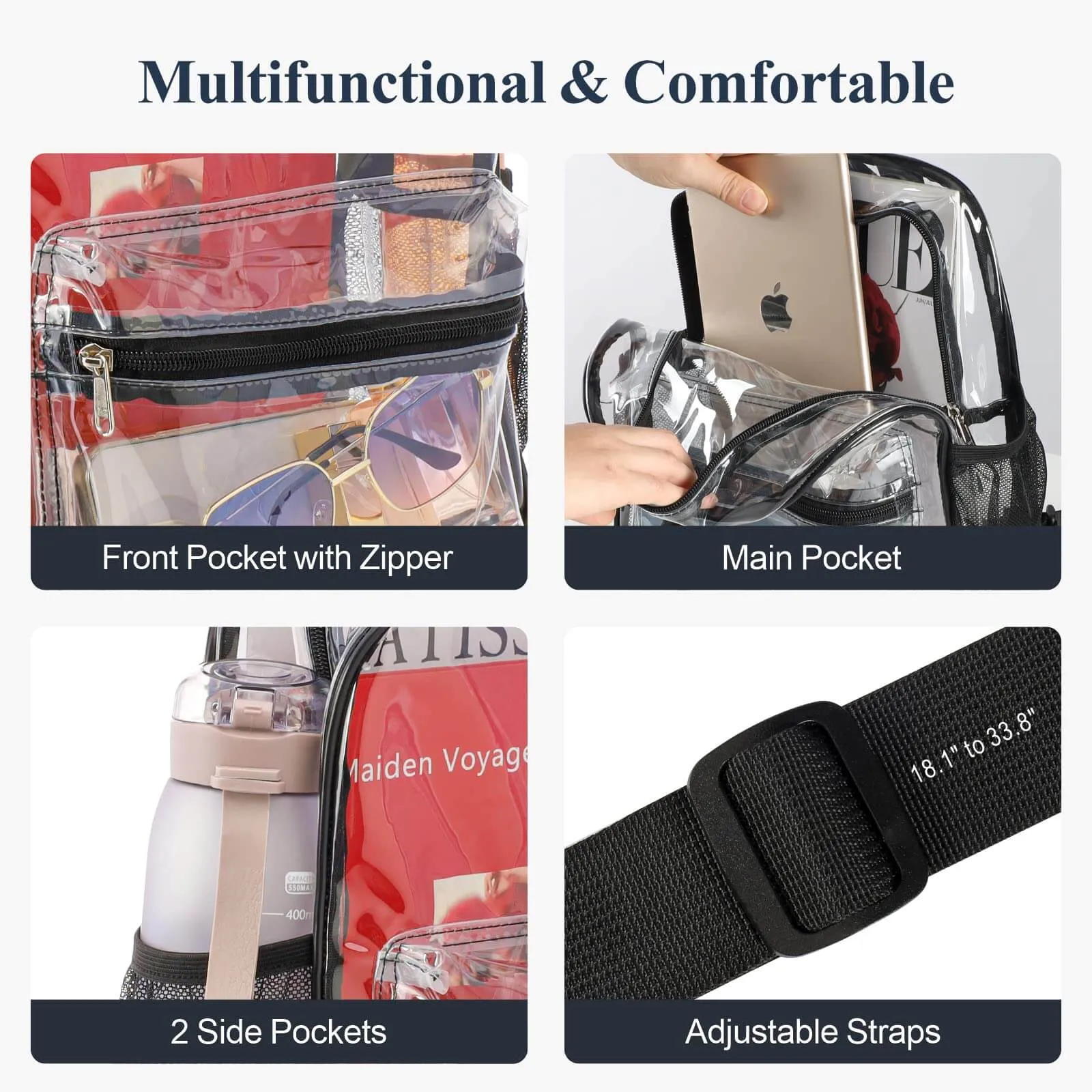 PACKISM Mini Clear Backpack
